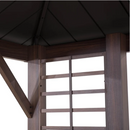 Sunjoy 13.3' x 14.8' Wilmington Hardtop Gazebo