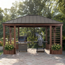 Sunjoy 13.3' x 14.8' Wilmington Hardtop Gazebo