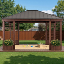 Sunjoy 13.3' x 14.8' Wilmington Hardtop Gazebo