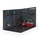 Suncast Modernist 10 ft x 7 ft. Sliding Door Storage Shed - Gray