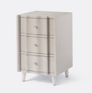Made Goods Essery Curved Faux Raffia Nightstand