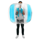 1PC Kids Inflatable Bubble Ball, Blue