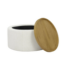Beautiful Drew Stowaway Coffee Table with Storage by Drew Barrymore, White