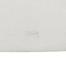 Beautiful Drew Accent Chair by Drew Barrymore, Cream Boucle with pillows
