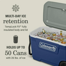 Coleman Classic Series 62-Quart Wheeled Cooler