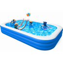 Cowin Inflatable Swimming Pool for Backyard, Blue