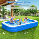 Cowin Inflatable Swimming Pool for Backyard, Blue