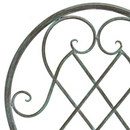SAFAVIEH Adriel 3-Piece Iron Outdoor Bistro Set, Antique Green
