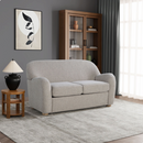 Harmony Boucle Swoop Arm Loveseat 57"