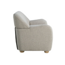 Harmony Boucle Swoop Arm Loveseat 57"