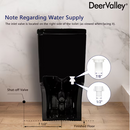 DeerValley Liberty Glossy Black Round Standard Height 12-in Rough-In WaterSense 1.6 GPF Dual Flush Soft Close 1-piece Toilet