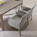 Sirio Palermo Outdoor Patio Dining Chairs with Sunbrella Cushions – Set of 4