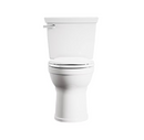 American Standard Edgemere White Round Chair 2-piece Toilet