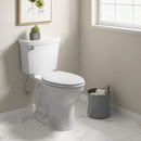American Standard Edgemere White Round Chair 2-piece Toilet