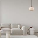 Globe Electric Lily 12" Wide Pendant - Brass