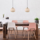 Globe Electric Lily 12" Wide Pendant - Brass