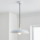 Better Homes&Gardens Single Head Pendant White,1 A19 Bulb,1PK