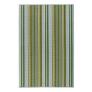 annie selke Caravan Stripe Machine Washable Rug 4'x6'