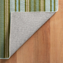 annie selke Caravan Stripe Machine Washable Rug 4'x6'