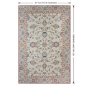 Better Homes & Gardens Outdoor/Indoor Rug, Multi Arabella Persian 7' x 10'