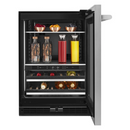 JennAir 24 Inch Wide Energy Star Certified Beverage Cooler with LED Lighting and UV Resistant Thermal Glass