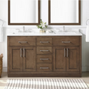OVE Decors Alonso Bath Double Sink Vanity 60" in Brown
