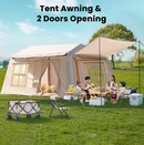 Esazn 8-10 People Inflatable Camping Tents Polyester 8 -10 Person Tent