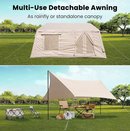Esazn 8-10 People Inflatable Camping Tents Polyester 8 -10 Person Tent
