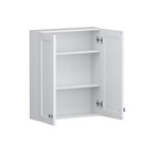 Project Source 23.1-in x 28-in x 6.5-in True White Bathroom Wall Cabinet