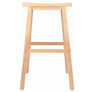 Winsome Satori Saddle Seat Counter Stool, Natural, 29"