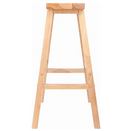 Winsome Satori Saddle Seat Counter Stool, Natural, 29"