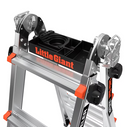 Little Giant Ladders Leveler 2.0 M22 with Leg Levelers 22-ft Reach Type 1A - 300 lbs. Load Capacity Telescoping Multi-Position Ladder