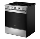 Whirlpool 30-in 5 burners 5-cu ft Air Fry Convection Oven Slide-In Natural Gas Range ( Fingerprint Resistant Stainless Steel )