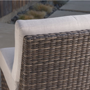 SunVilla Middleton 7-piece Fire Outdoor Patio Sectional Seating Set