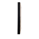 allen + roth 30-in x 36-in Framed Rectangle Bathroom Vanity Mirror (Black)