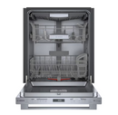 Bosch 800 Series 24-in Top Control Built-in Dishwasher ( Stainless steel ) With Third Rack, PowerControl and CrystalDry , 42-Decibel