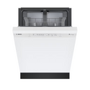 Bosch 100 Series 24-in Front Control Built-in Dishwasher (White)
