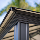 Paragon Outdoor Santa Monica 12-ft x 20-ft Hardtop Roof Aluminum Gazebo