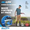 AG-LITE Retractable Water Hose Reel Steel 100-ft Wall-mount Hose Reel