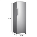 Hisense 10.2 cu. ft. Garage Ready Frost Free Convertible Upright Freezer w/ Seal Break Handle