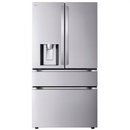 LG 25 cu. ft. Smart Counter-Depth MAX 4-Door French Door Refrigerator with Full-Convert Drawer