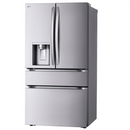 LG 25 cu. ft. Smart Counter-Depth MAX 4-Door French Door Refrigerator with Full-Convert Drawer
