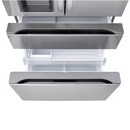 LG 25 cu. ft. Smart Counter-Depth MAX 4-Door French Door Refrigerator with Full-Convert Drawer