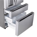 LG 25 cu. ft. Smart Counter-Depth MAX 4-Door French Door Refrigerator with Full-Convert Drawer