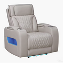 Lilola Home Jazz Ice Leather Aire Power Reclining 3-Piece Sofa, Loveseat & Chair Set