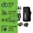 EGO POWER+ 600 Series 56V, 21-in Self-propelled Battery Lawn Mower w/ Battery Included