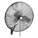 BILT HARD 24-in 120-Volt 3-Speed High Velocity Outdoor Black Wall Mounted Fan