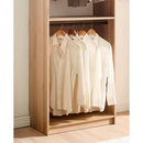 Prosper 32 in. W Oak Tower Unit 1-Shelf 2 Rods Wood Closet System