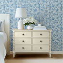 Madison Park Signature Beckett Antique Cream 46" 6-Drawer Solid Wood Dresser with Spindle Legs