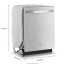 Whirlpool Eco Series 24-in Top Control Built-in Dishwasher - Stainless Steel